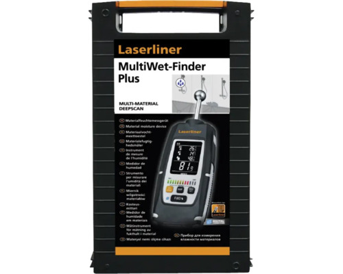 Laserliner MultiWet-Finder Plus materiaalvochtmeter in koffer