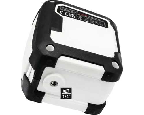 Kruislijnlaser met 1/4 inch statiefaansluiting