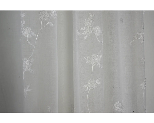 Gordijn met bloemmotief