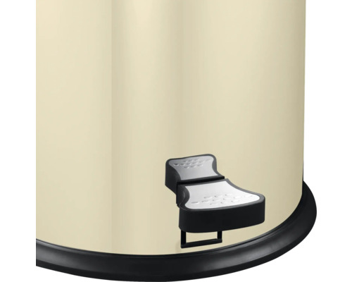 Detailweergave van een afvalemmer met pedaal