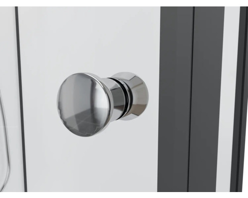 Handgreep van een douchedeur