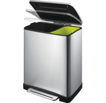 EKO Pedaalemmer E-Cube recycling mat RVS 28+18 l-thumb-4 EKO Pedaalemmer E-Cube recycling mat RVS 28+18 l-thumb-4
