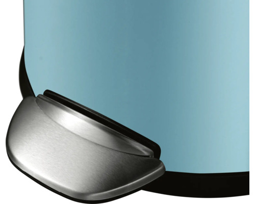 Detailopname van een pedaalemmer met pedaal