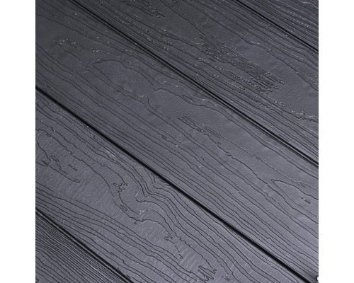 Bovenaanzicht van houten terrasplanken