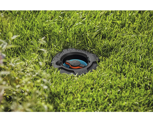 Pop-up sproeier in gazon