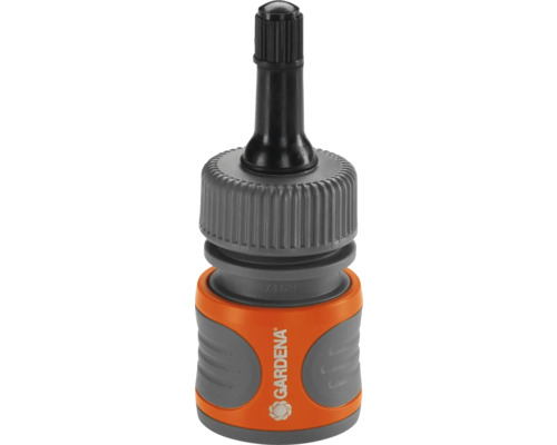 Gardena kraanstuk voor het aansluiten van een tuinslang op een waterkraan