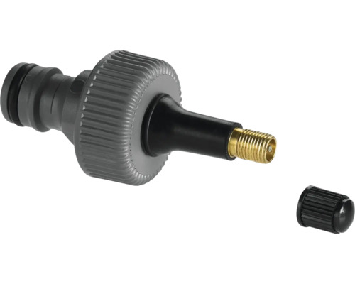 Adapter voor tuinslang en ventiel