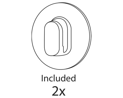 Symbool: Twee stuks inbegrepen