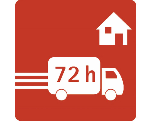 72 uurs leveringssymbool