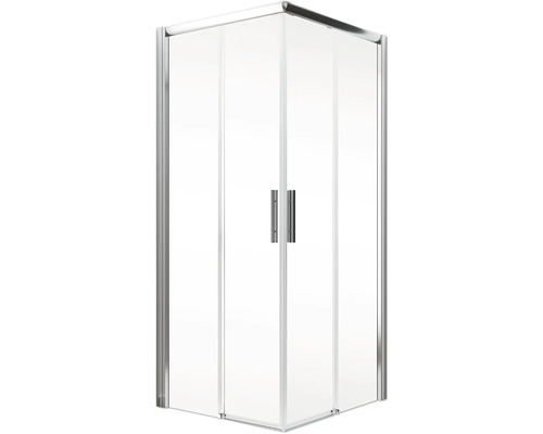 Hoekdouche met twee deuren