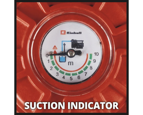 Zuigindicator close-up