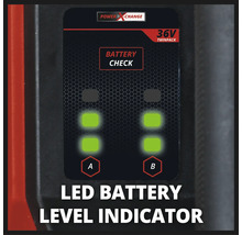 LED-batterijniveau-indicator voor batterijcontrole