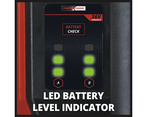 LED-batterijniveau-indicator voor batterijcontrole
