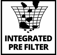 Symbool voor geïntegreerde voorfilter