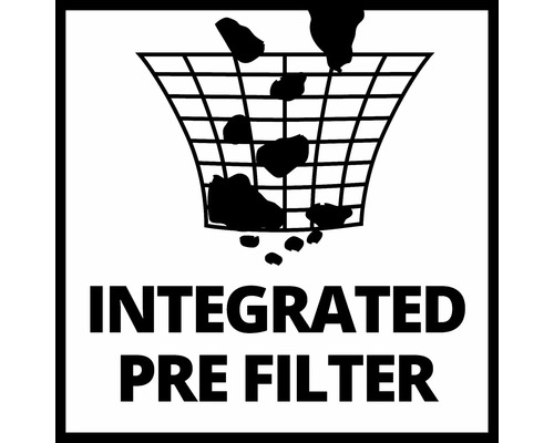 Symbool voor geïntegreerde voorfilter