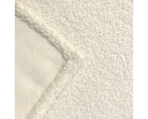 Close-up van een witte fleece deken