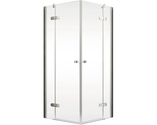 Hoekdouche met twee deuren