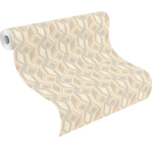 Rol behang met geometrisch patroon