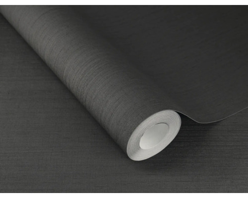 Rol zwart behang met textuur