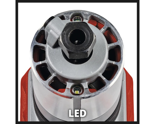 Bovenfrees detailweergave met ledverlichting