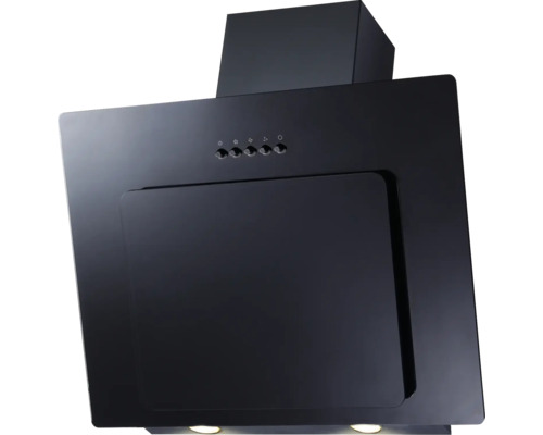 Zwarte afzuigkap voor de keuken