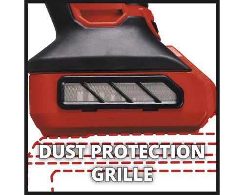 Stofbeschermingsrooster van een werktuigmachine