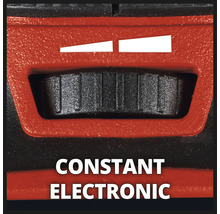 Gedetailleerde opname van een draaiknop voor elektronische snelheidsregeling