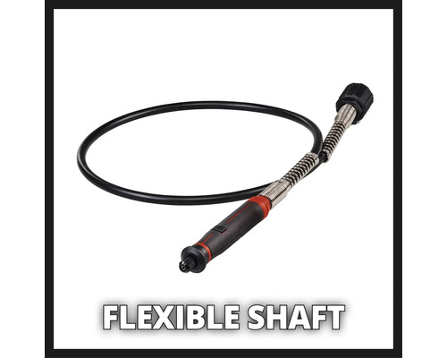 Flexibele as voor elektrisch gereedschap