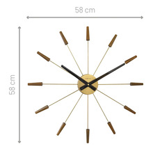 Nextime wandklok met een diameter van 58 cm