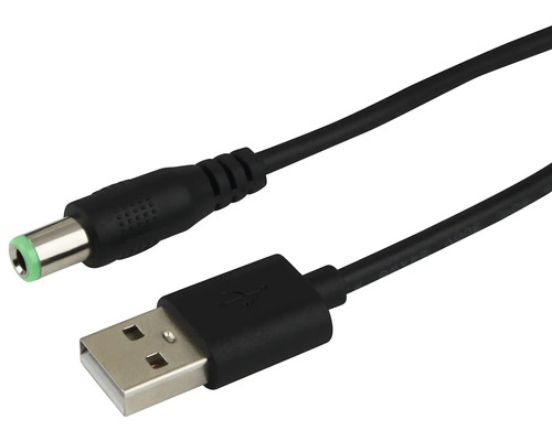 USB naar holle stekker kabel voor stroomvoorziening