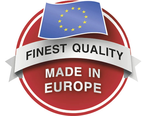 Gemaakt in Europa kwaliteitszegel