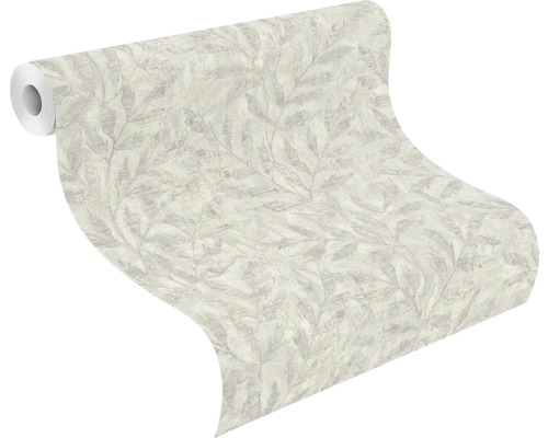 Behangrol met bladerpatroon