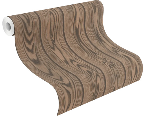 Behangrol met houtlook