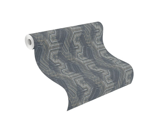 Behangrol met geometrisch patroon