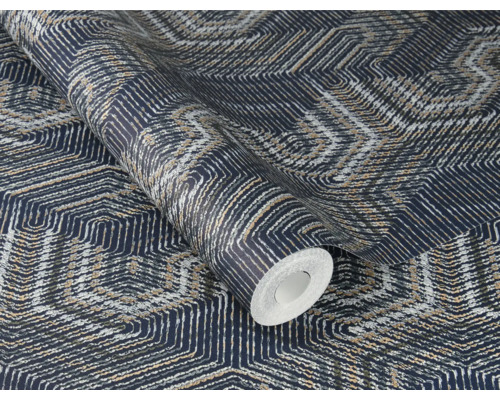 Rol behang met grafisch patroon voor wanddecoratie