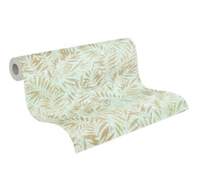 Behangrol met bladerdesign voor wanddecoratie
