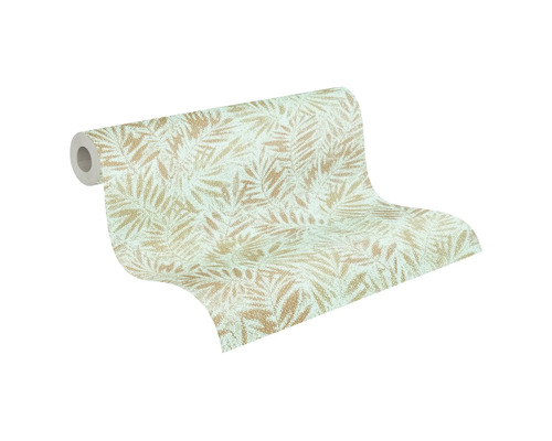 Behangrol met bladerdesign voor wanddecoratie