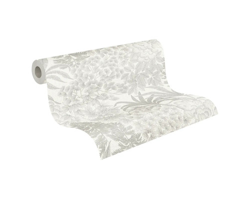 Behangrol met plantenpatroon