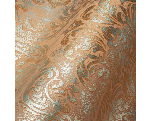 Behang met bloemmotief