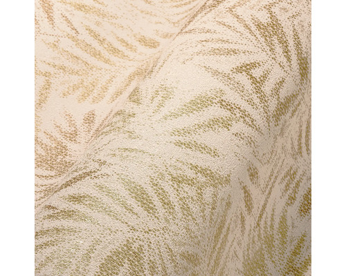 Close-up van een behang met bladmotief