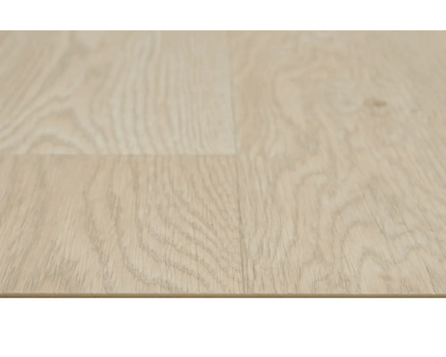 Close-up van een laminaatvloer met houtnerf