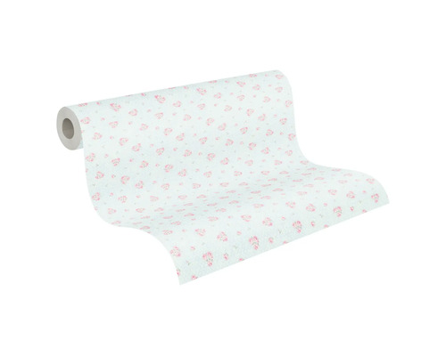 Behangrol met bloemmotief