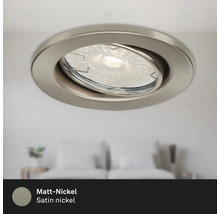 BRILONER LED Inbouwspot set 7256 Ø 86 mm nikkel mat, 3 stuks-thumb-2 BRILONER LED Inbouwspot set 7256 Ø 86 mm nikkel mat, 3 stuks-thumb-2