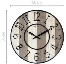 NEXTIME Wandklok Oxford ø 50 cm