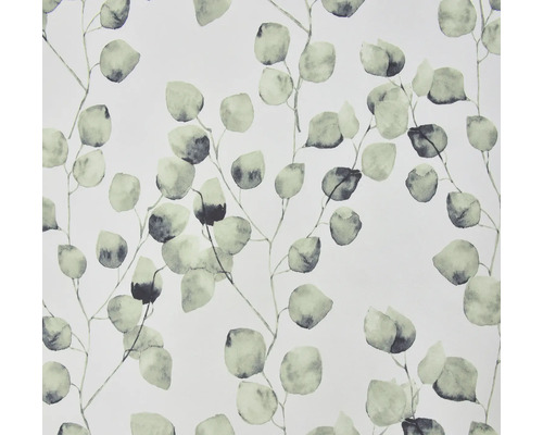 Behang met eucalyptusbladeren