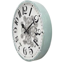 NEXTIME Wandklok Henry wit ø 50 cm