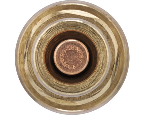 Thermostaat binnenzijde messing