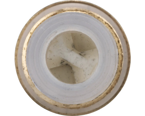 Bovenaanzicht van een ventielinzetstuk