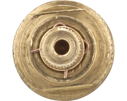 Messing mondstuk detailweergave