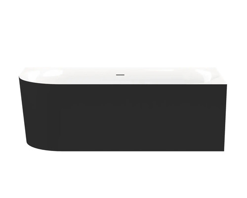 Rechthoekig bad met afgeronde hoek